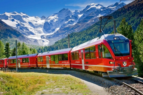 TRENINO ROSSO DEL BERNINA 2 GIUGNO